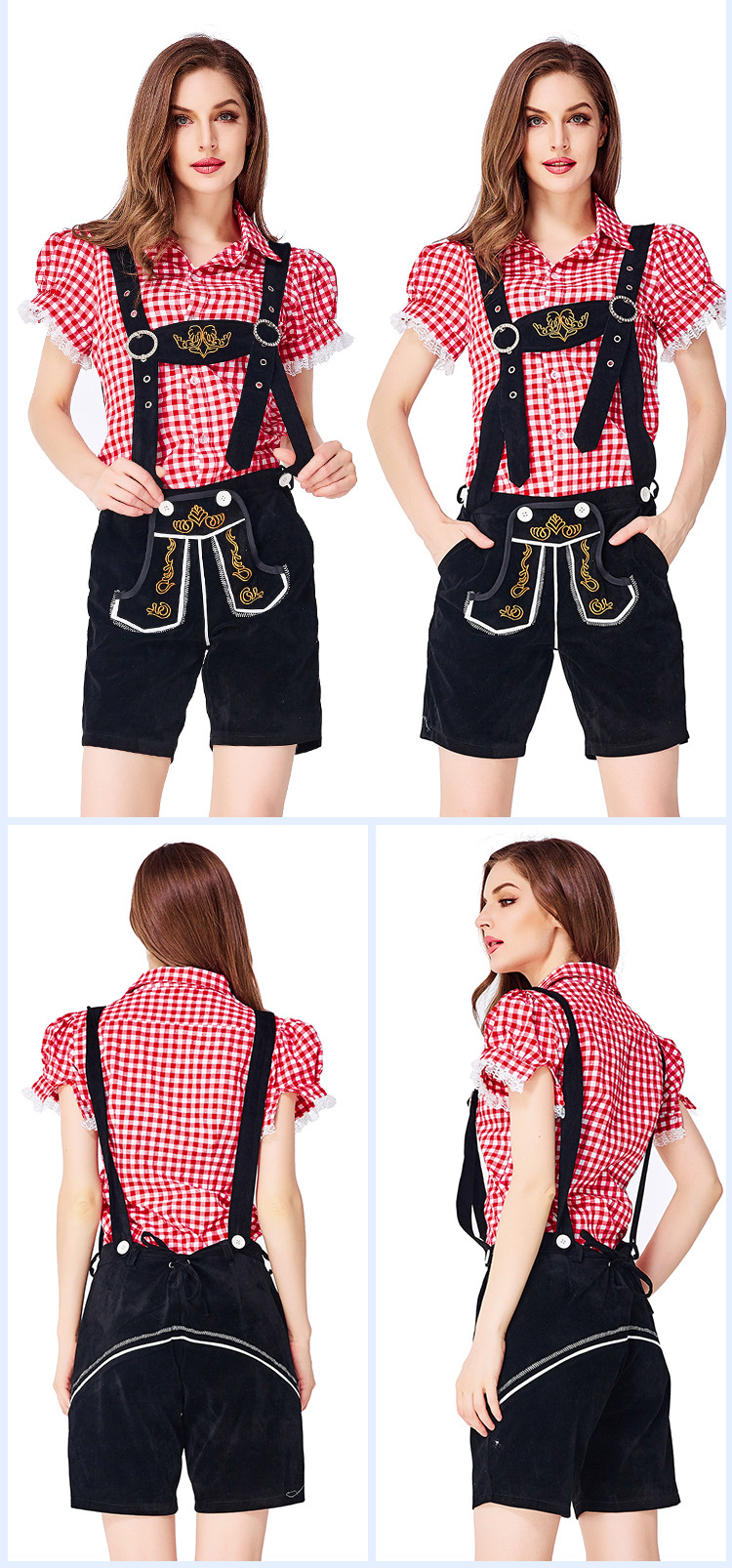 Oktoberfest Ladies Lederhosen