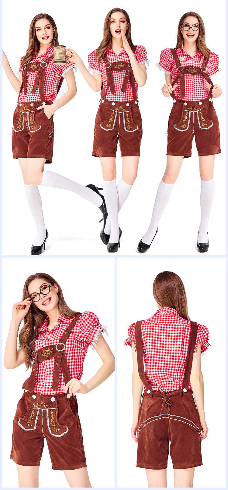 Oktoberfest Ladies Lederhosen