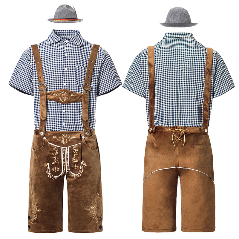 Oktoberfest Mens Leather Shorts