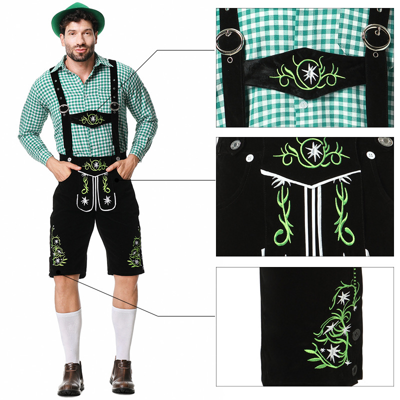 Oktoberfest Mens Leather Shorts