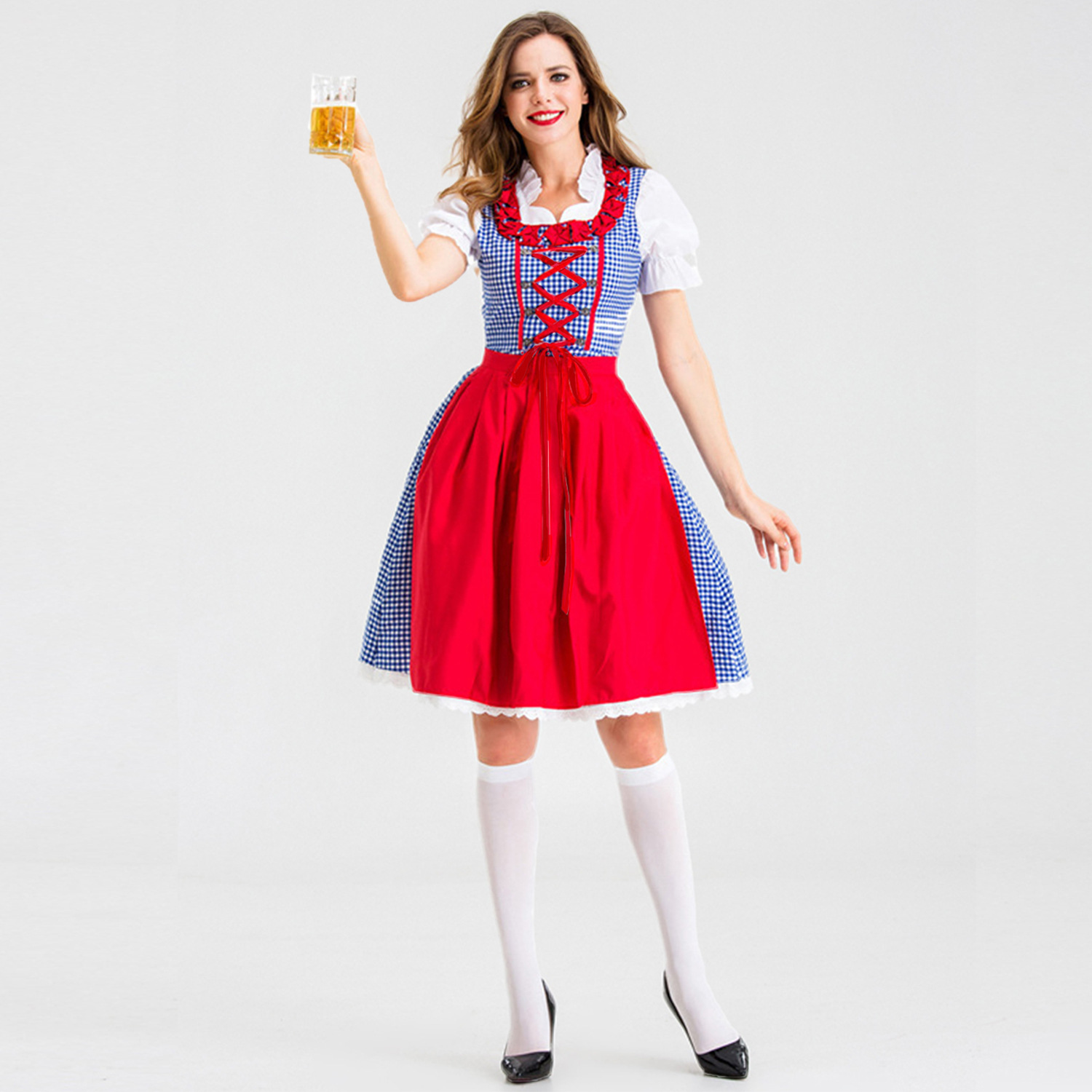 Oktoberfest Womens Color Bomb Dirndl