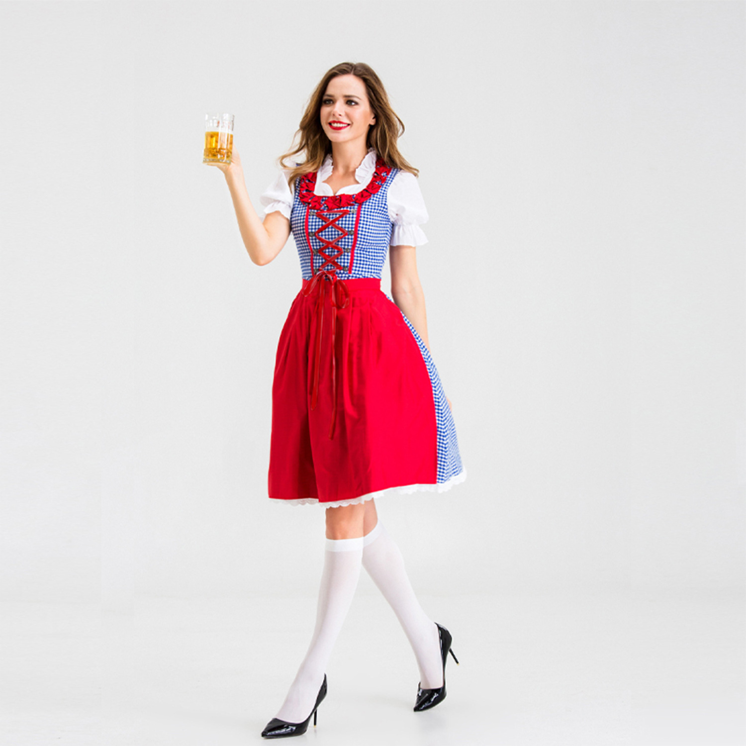 Oktoberfest Womens Color Bomb Dirndl