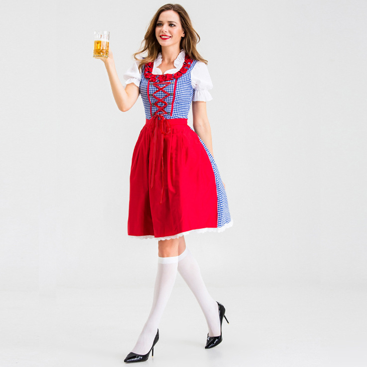 Oktoberfest Womens Color Bomb Dirndl