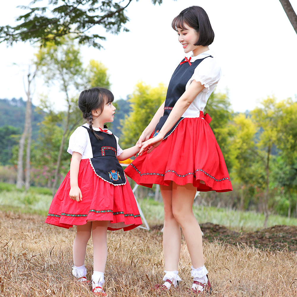 Oktoberfest Girls Little Butler Dress