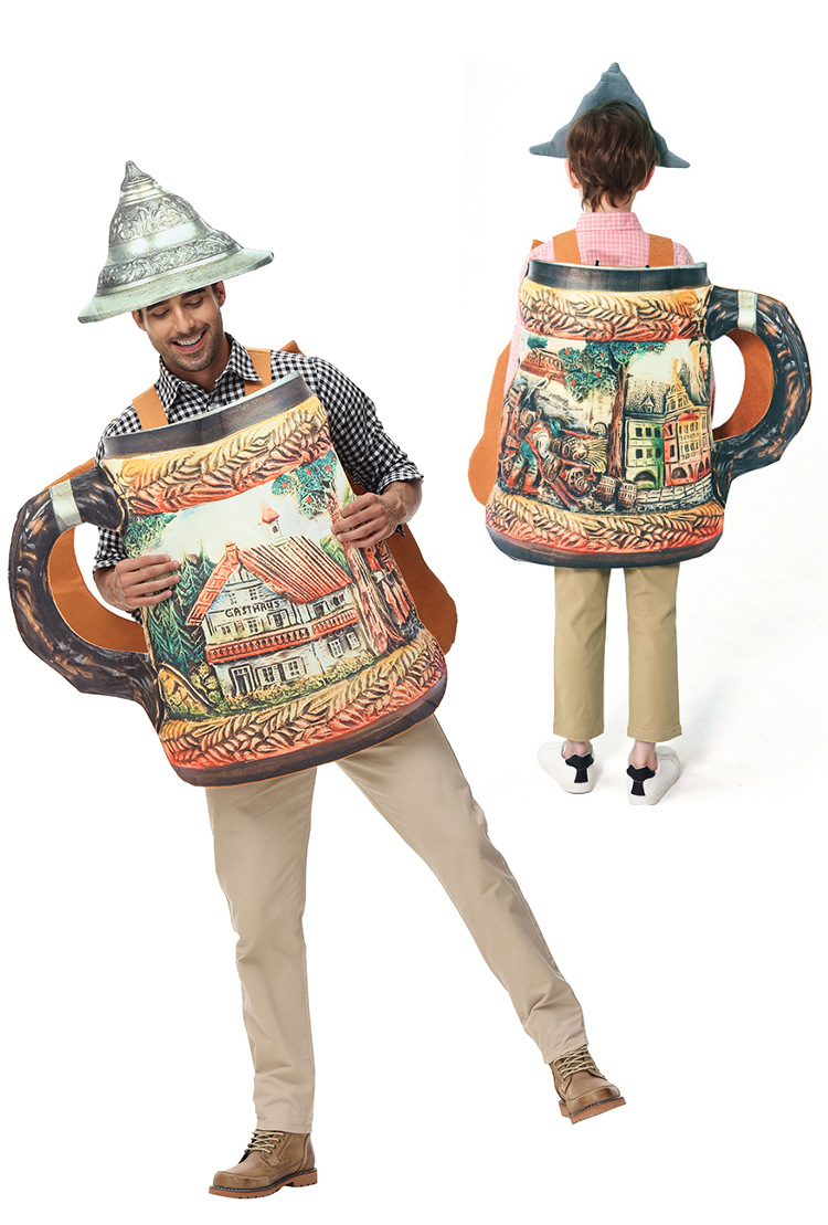 Oktoberfest Family Beer Stein Costume