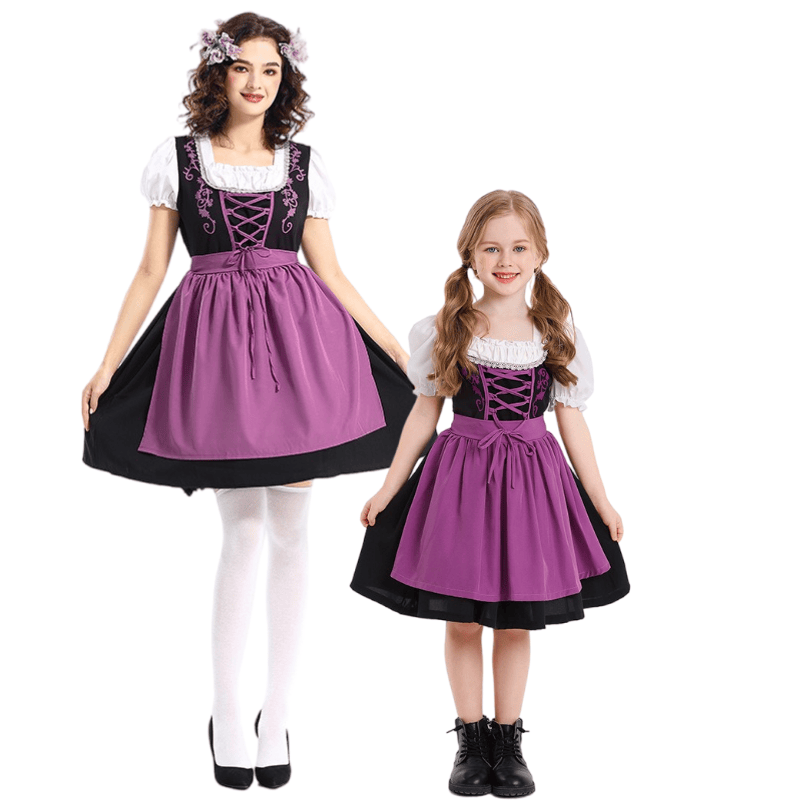 Wholesale Matching Family Dirndl Outfit - Mommy & Me Bavarian Dresses