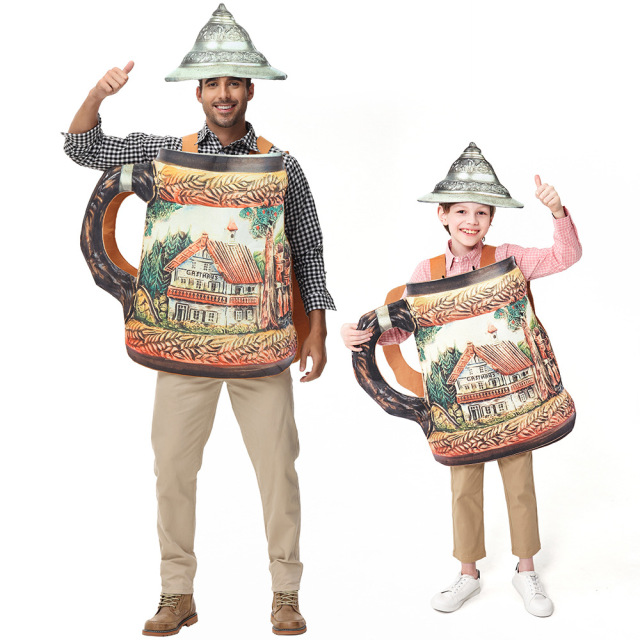 Wholesale Family Oktoberfest Outfits - Matching 3D Beer Stein Costumes