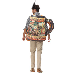 Wholesale Men's Oktoberfest Costumes - 3D Beer Stein Mug Outfit
