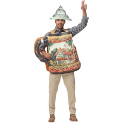 Wholesale Men's Oktoberfest Costumes - 3D Beer Stein Mug Outfit