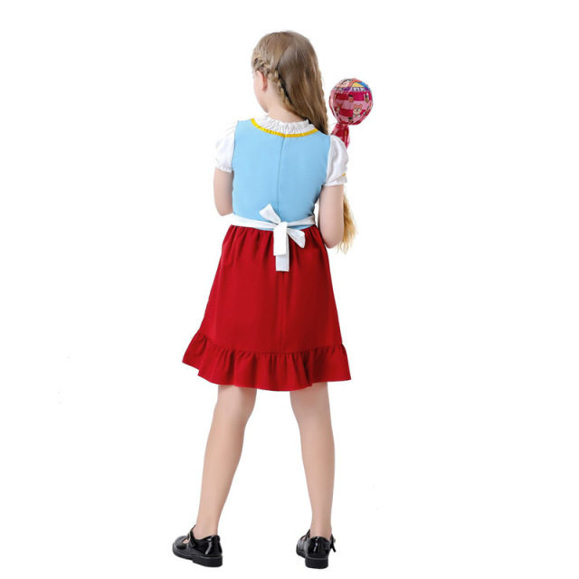Wholesale Girls Modern Dirndl Dress - German Festival Girl Outfit