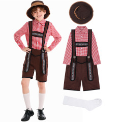 Wholesale Octoberfest Costume - Boys Traditional German Lederhosen
