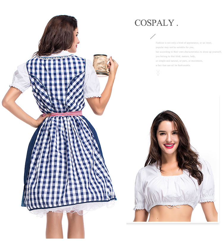 Oktoberfest Checkered Charm