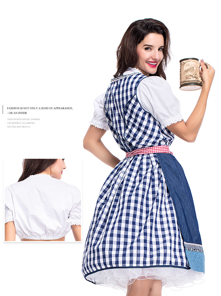 Oktoberfest Checkered Charm