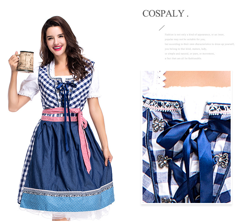 Oktoberfest Checkered Charm