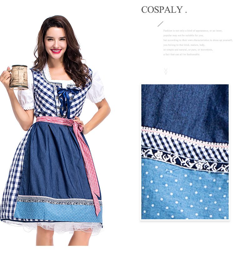 Oktoberfest Checkered Charm