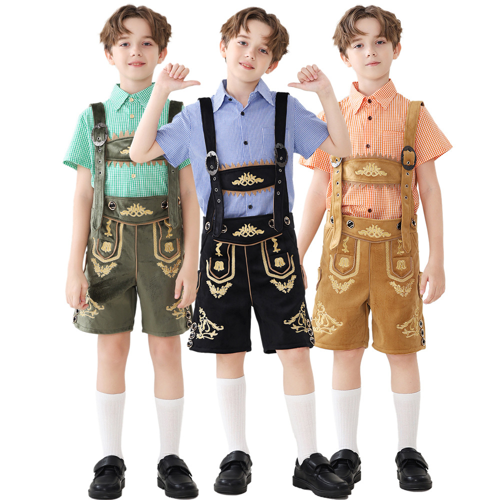 Boys' Bavarian Shorts & Suspenders