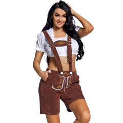 Wholesale Sexy Lederhosen - Oktoberfest Outfit Female