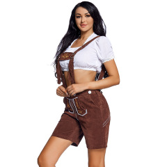 Wholesale Sexy Lederhosen - Oktoberfest Outfit Female