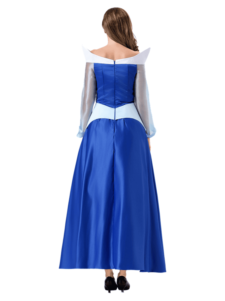 Wholesale Princess Gown - Classic Aurora Blue Dress Costume