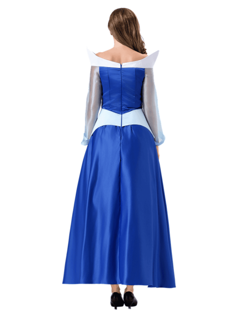 Wholesale Princess Gown - Classic Aurora Blue Dress Costume