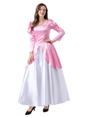 Wholesale Princess Gown - Pink Ariel Halloween Costume
