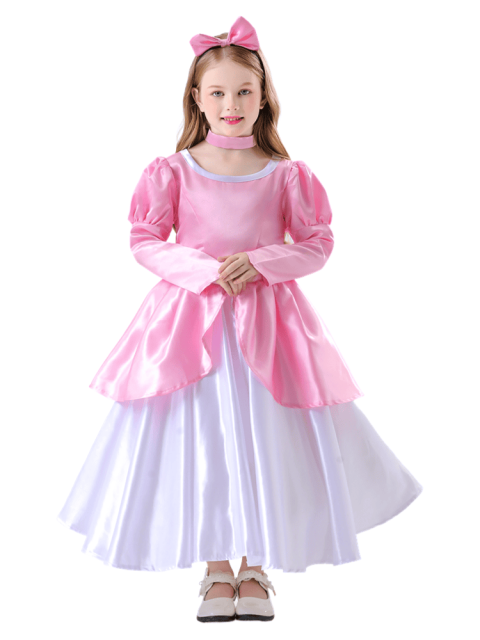 Wholesale Princess Gown - Pink Girls Mermaid Costume