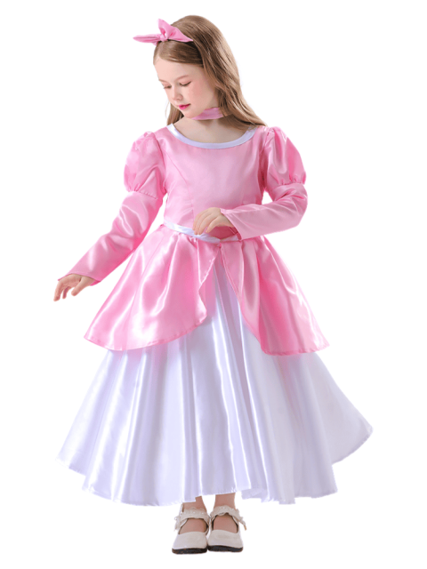 Wholesale Princess Gown - Pink Girls Mermaid Costume
