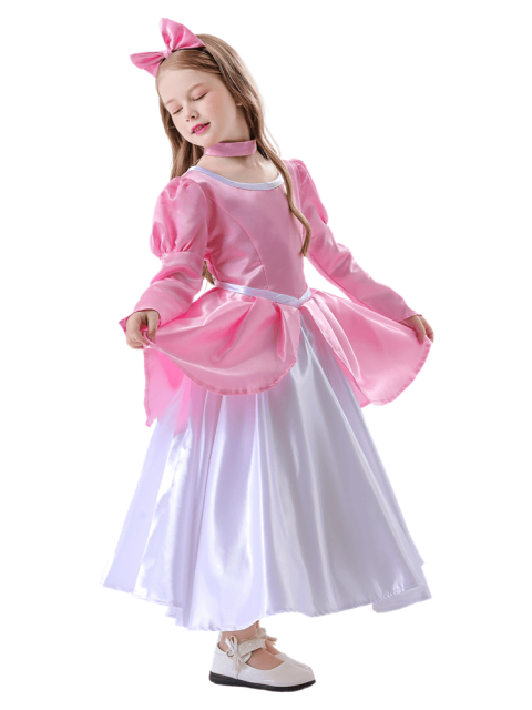 Wholesale Princess Gown - Pink Girls Mermaid Costume