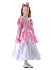 Wholesale Princess Gown - Pink Girls Mermaid Costume