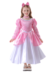 Wholesale Princess Gown - Pink Girls Mermaid Costume