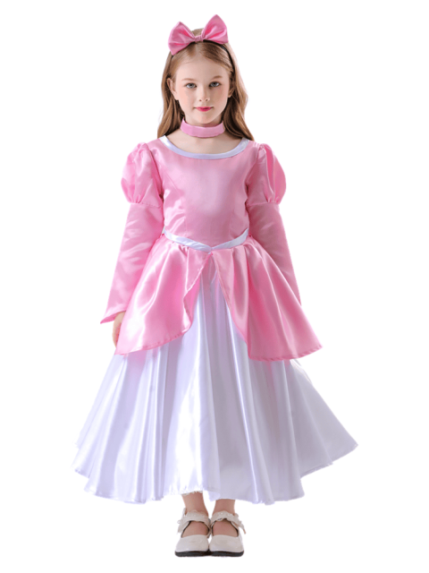 Wholesale Princess Gown - Pink Girls Mermaid Costume