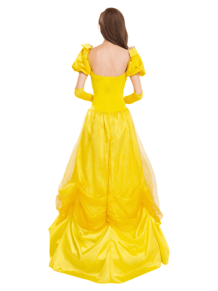 Belle Yellow Ballgown