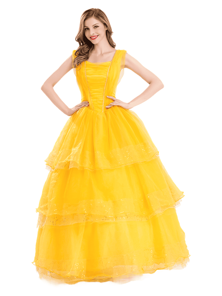 Belle Live Action Dress
