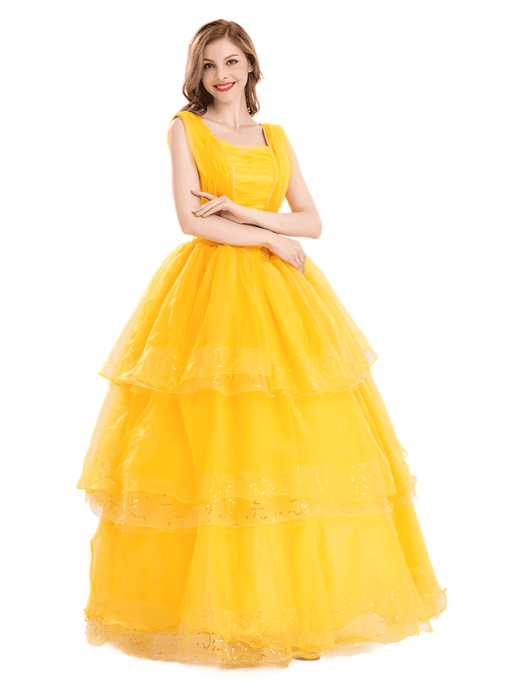 Belle Live Action Dress