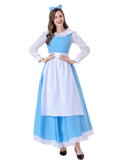 Wholesale Princess Gown - Blue Village Belle Beauty and the Beast Costume