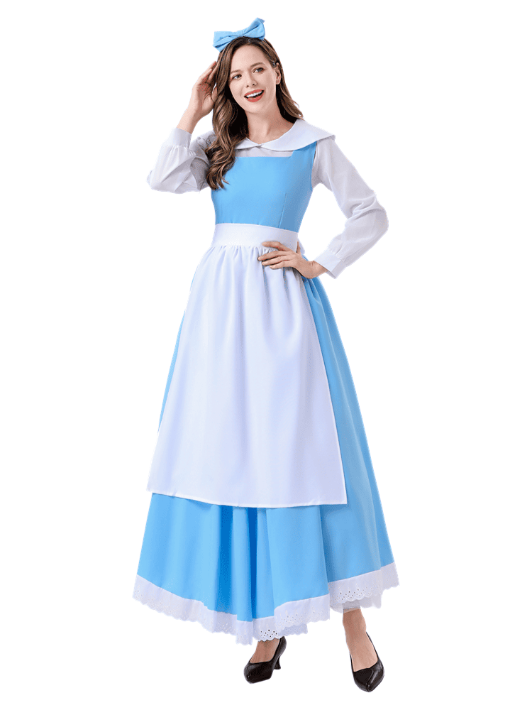 Wholesale Princess Gown - Blue Village Belle Beauty and the Beast Costume
