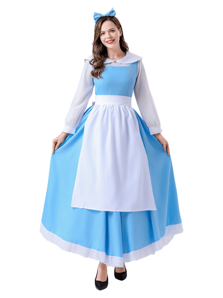Wholesale Princess Gown - Blue Village Belle Beauty and the Beast Costume