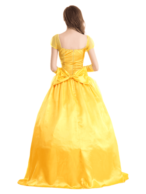 Wholesale Princess Gown - Adult Beauty Beast Costume Ballgown