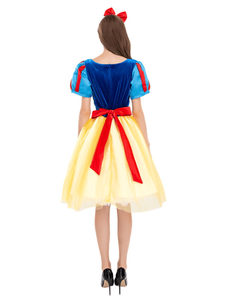 Sexy Wholesale Party Mini Dress - Snow White Adult Costume & Headband