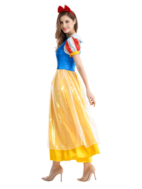 Wholesale Premium Classic Princess Dress - Adult Snow White Costume & Bow