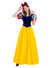 Wholesale Authentic Storybook Princess Dress - Snow White Costume & Cape Set