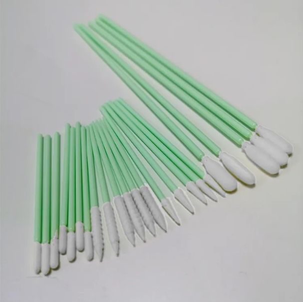 Écouvillons de salle blanche pour tête d'impression Écouvillon de nettoyage en polyester Fabrication de têtes d'écouvillons