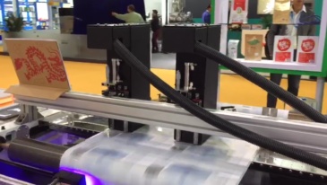 Wide Format QR Codes Printer With Films Rewinder