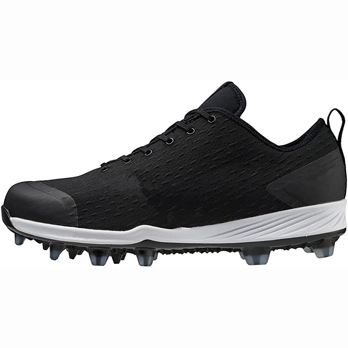 Men's Soccer Shoes Breathable Knit Sock Lightweight Football Boots Men Autumn Turf Court Baseball Shoes Adult Professional Soccer Shoes Non-Slip Long Spike Football Boots Young Kids High Ankle Cleats Grass Baseball Shoes