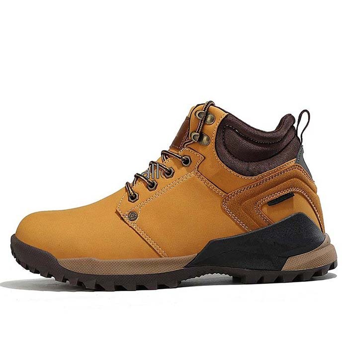 New Men Leather Boots Hiking Shoes Trekking Outdoor Waterproof Hiking Boots Sport Camping hiking Mountain Shoes Outdoor Waterproof Casual Lightweight Fashion Hiking Shoes Men Trekking Walking hiking Trail Running Shoes