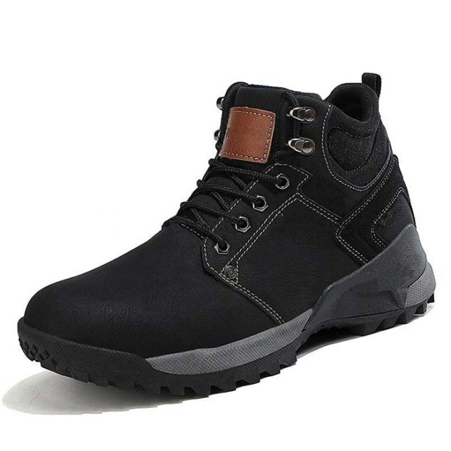 New Men Leather Boots Hiking Shoes Trekking Outdoor Waterproof Hiking Boots Sport Camping hiking Mountain Shoes Outdoor Waterproof Casual Lightweight Fashion Hiking Shoes Men Trekking Walking hiking Trail Running Shoes