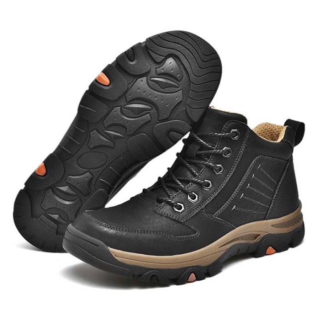New Style Fashion Hiking Sneakers Trekking Mountain Waterproof hiking Athletic Men′s Comfortable Breathable Shoes Men Fashion hiking Outdoor Safety Shoes Sport Leisure Footwear Cow Suede Leather Fabric Working Breathable Shoes