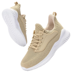 Lightweight Women Tennis Shoes Walking Sneakers Running Slip On Gym Athletic Workout Nursing Comfort Work Shoe Women's Walking Shoes Slip on Tennis Sneakers Casual Athletic Running Lightweight Breathable Mesh Knit Non Slip Shoes