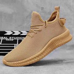 New Casual Running Sport Shoes Man Breathable Flats Mesh Sneakers Outdoor Fashion Athletic Sneakers for Men Men Shoes Sneakers High Quality Unisex Sneakers Breathable Running Shoes Comfortable Casual Running Shoes