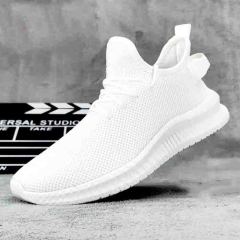 New Casual Running Sport Shoes Man Breathable Flats Mesh Sneakers Outdoor Fashion Athletic Sneakers for Men Men Shoes Sneakers High Quality Unisex Sneakers Breathable Running Shoes Comfortable Casual Running Shoes